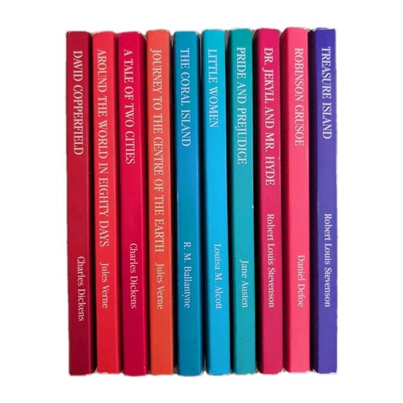 Illustrated Chosen Classics Retold 10 Paperback Books - Picture 1 of 3